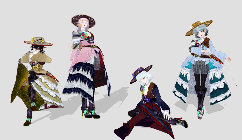 【無料】ショップフォロワー様600人記念祭★Baroque&Rococo Style+α