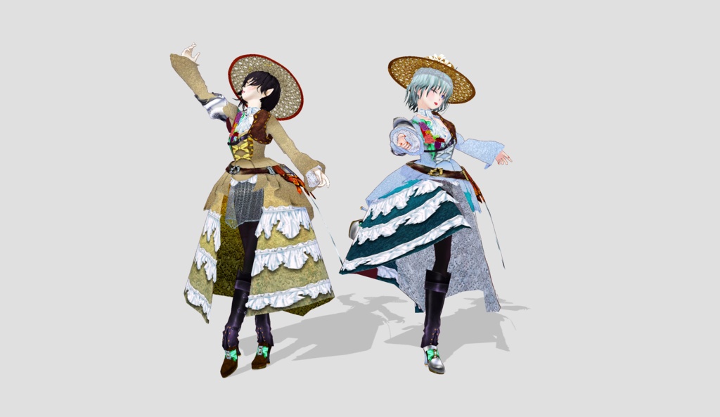 【無料】ショップフォロワー様600人記念祭★Baroque&Rococo Style+α