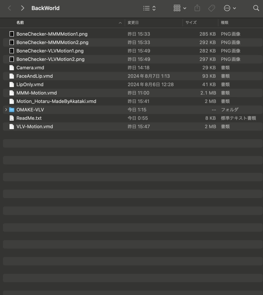 【MMD・MMM・VRM Live Viewer】裏世界のモーションっぽいもの+α