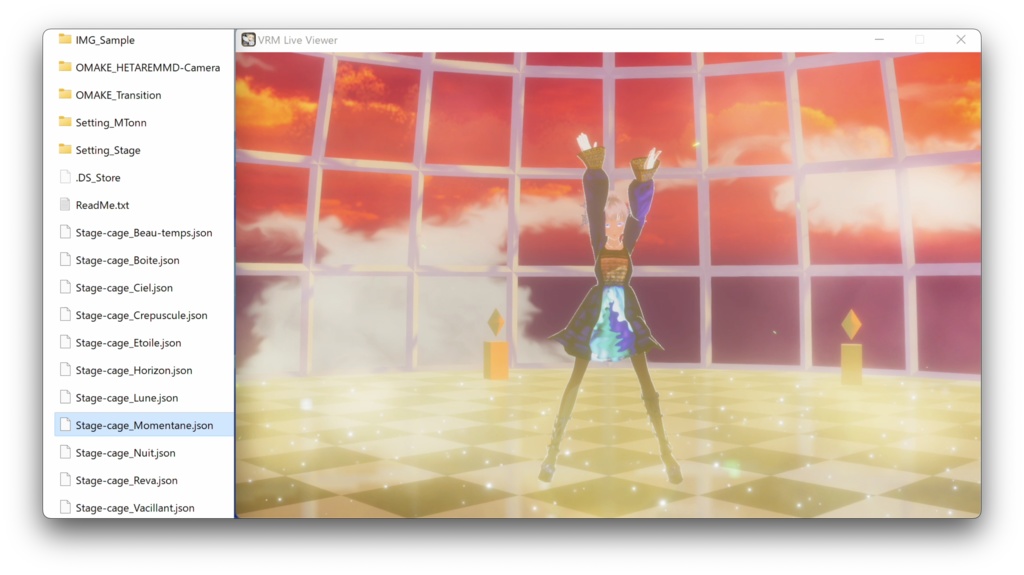 【VRM Live Viewer用】ビビデバで使った環境設定+α