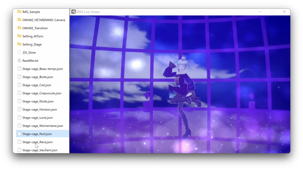 【VRM Live Viewer用】ビビデバで使った環境設定+α