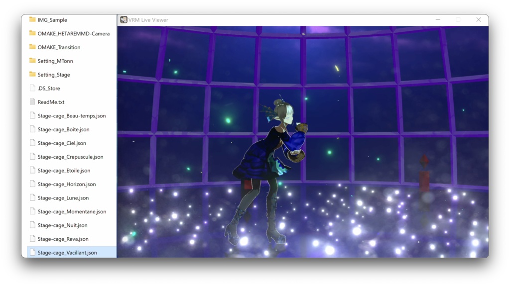 【VRM Live Viewer用】ビビデバで使った環境設定+α