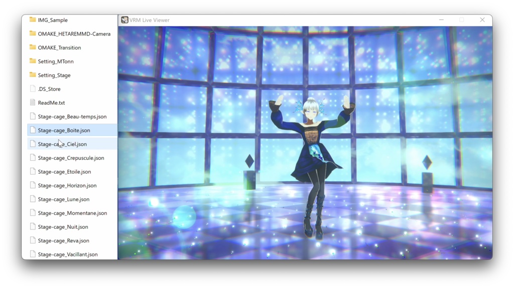 【VRM Live Viewer用】ビビデバで使った環境設定+α