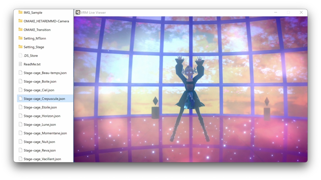 【VRM Live Viewer用】ビビデバで使った環境設定+α