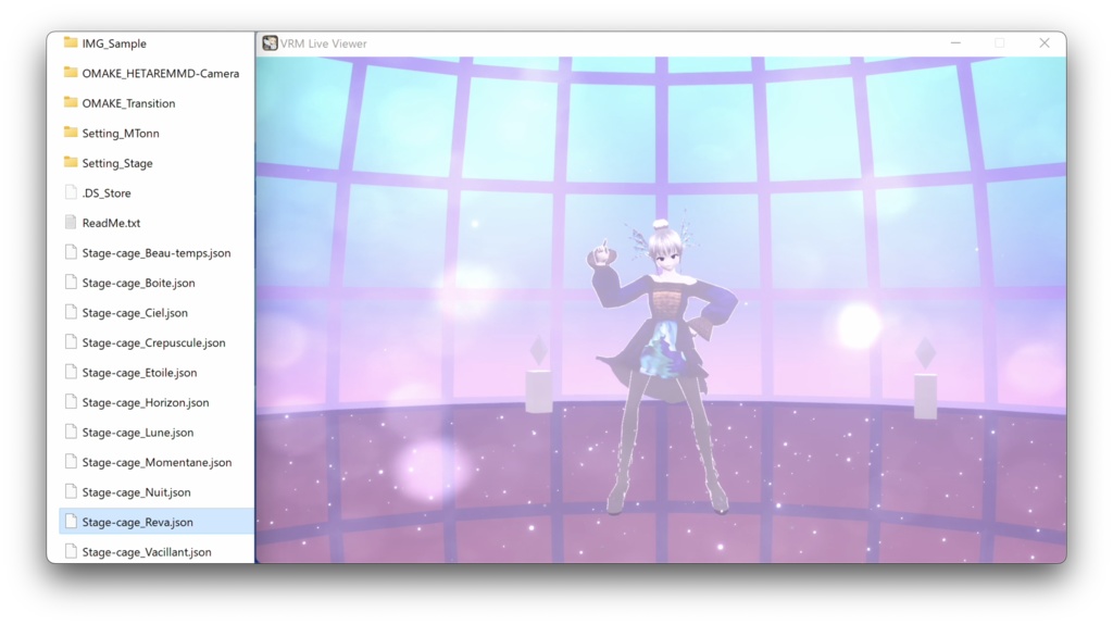 【VRM Live Viewer用】ビビデバで使った環境設定+α