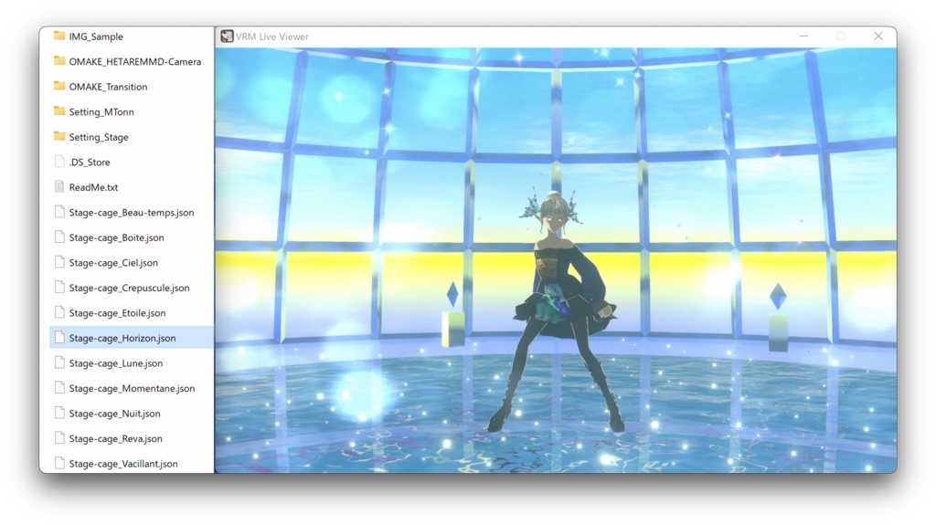 【VRM Live Viewer用】ビビデバで使った環境設定+α