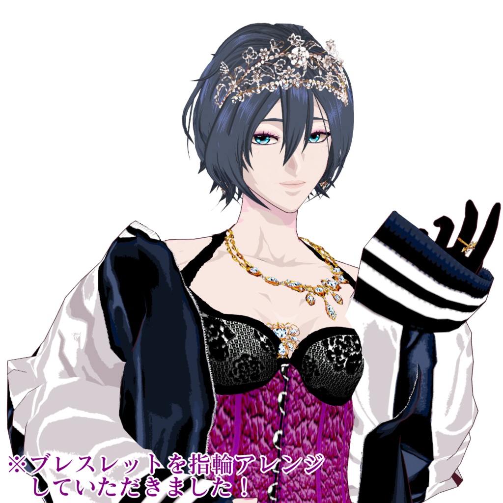 【無料】アンティークジュエリー【VRoid正式版】