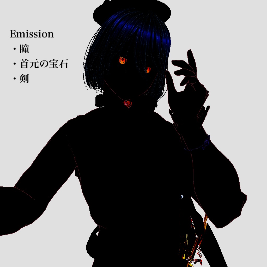 【VRoid・VRM向け】ショップフォロワー様666人記念祭★詰めあわせセット