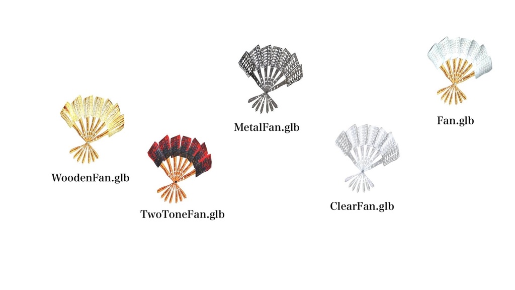 【VRoid・VRM向け】ショップフォロワー様700柱&開店4周年記念祭★詰めあわせセット