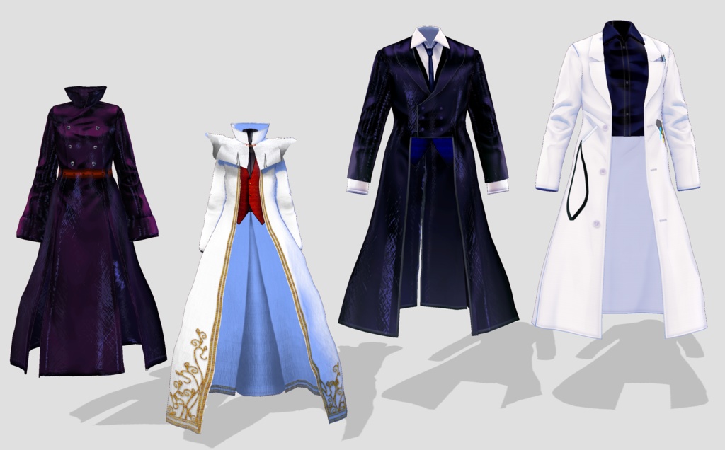 【VRoid・VRM向け】ショップフォロワー様700柱&開店4周年記念祭★詰めあわせセット