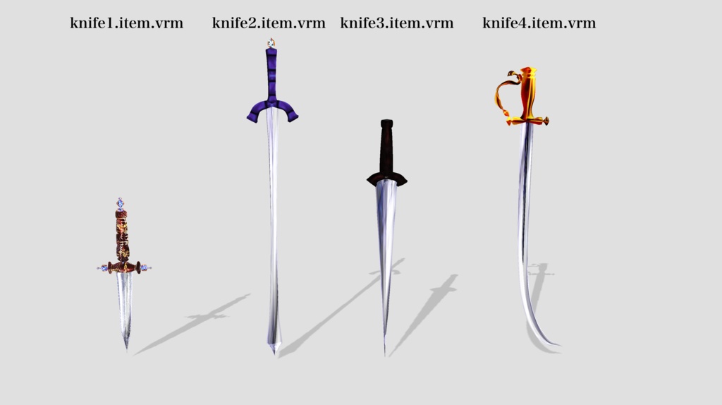 【VRoid・VRM向け】ショップフォロワー様700柱&開店4周年記念祭★詰めあわせセット