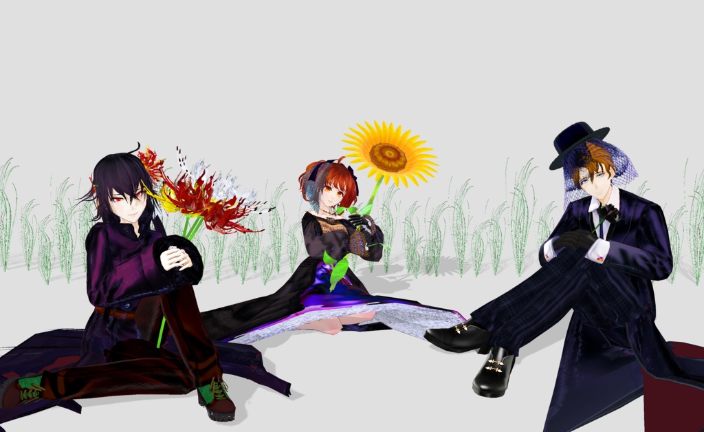 【VRoid・VRM向け】ショップフォロワー様700柱&開店4周年記念祭★詰めあわせセット