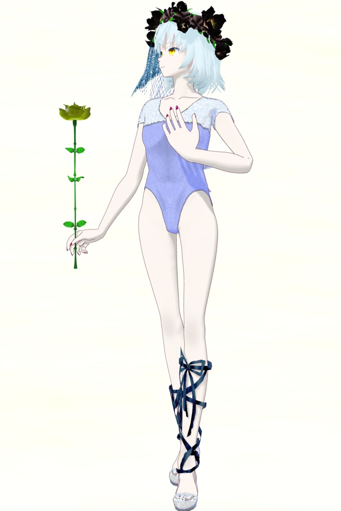 【無料】劇場お稽古着セット+α【VRoid・VRM・Xwear】