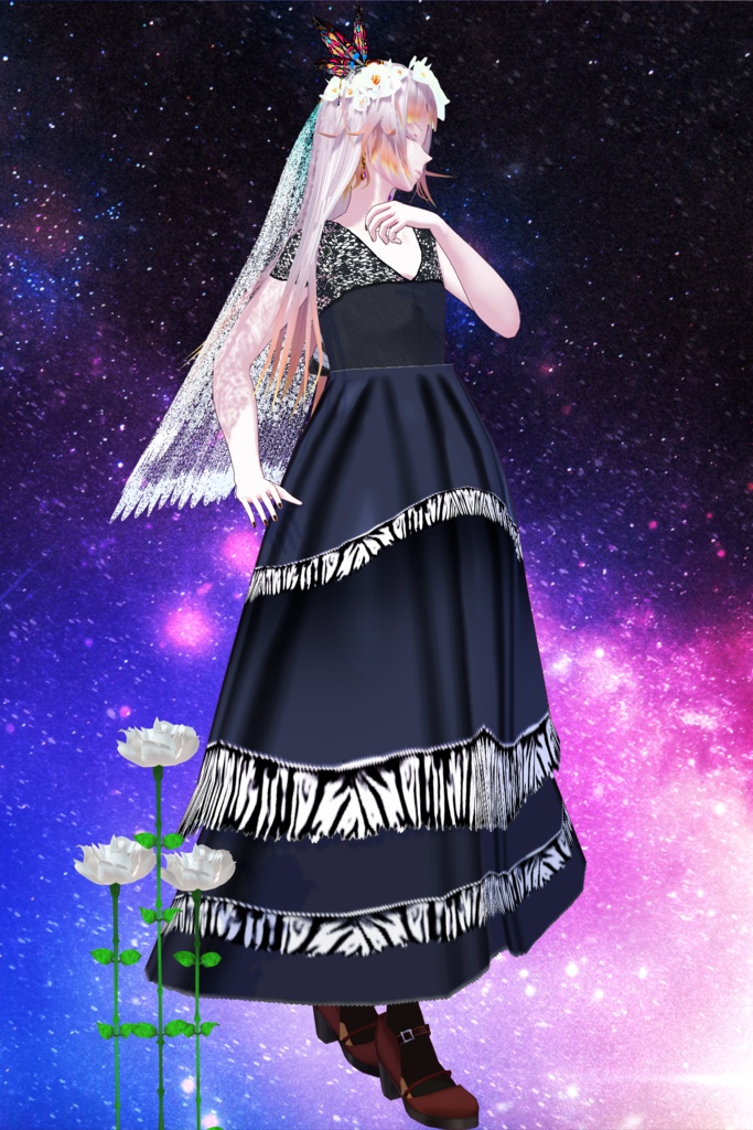 【無料】劇場お稽古着セット+α【VRoid・VRM・Xwear】