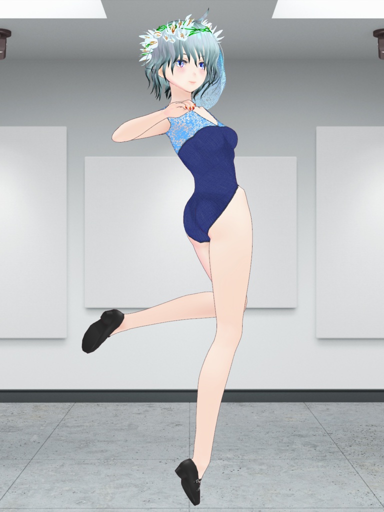 【無料】劇場お稽古着セット+α【VRoid・VRM・Xwear】