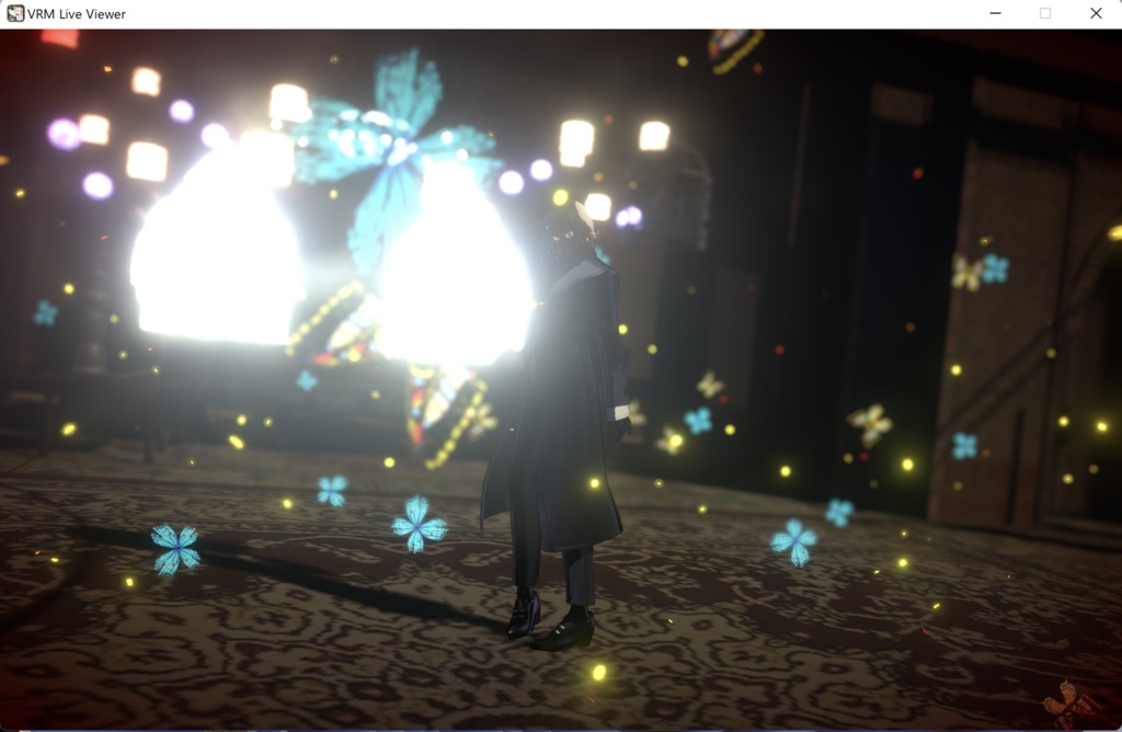 【VRM Live Viewer3.12以上用】レンズの汚れ・パーティクルセット【PNG形式】