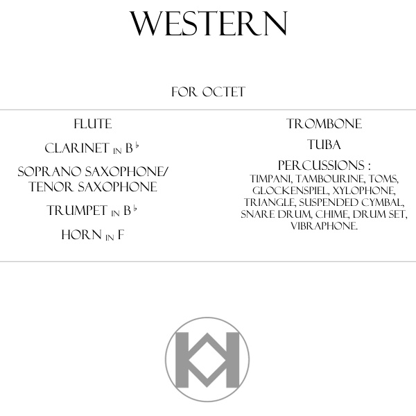 [楽譜]組曲「Western」