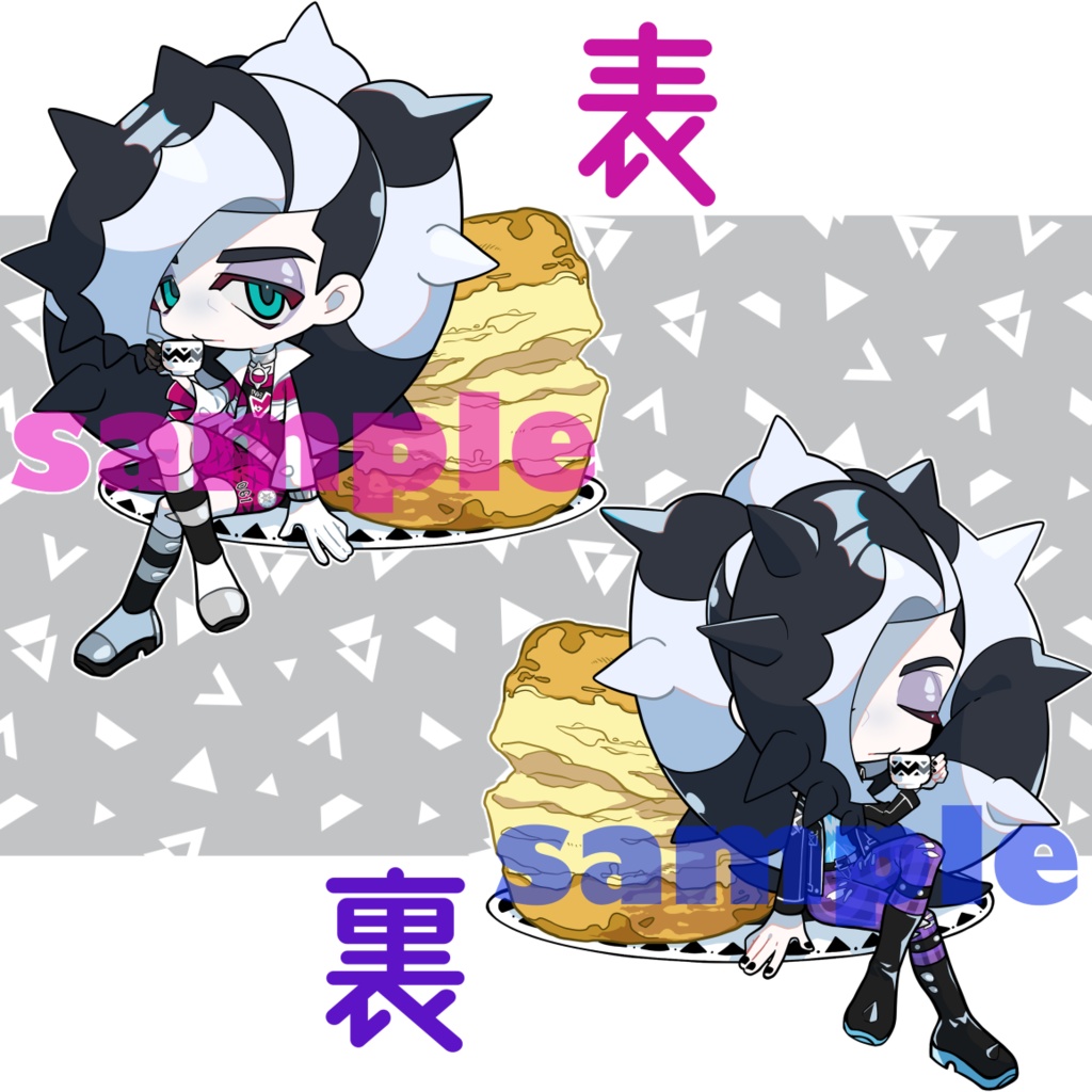 二次創作アクリルキーホルダー