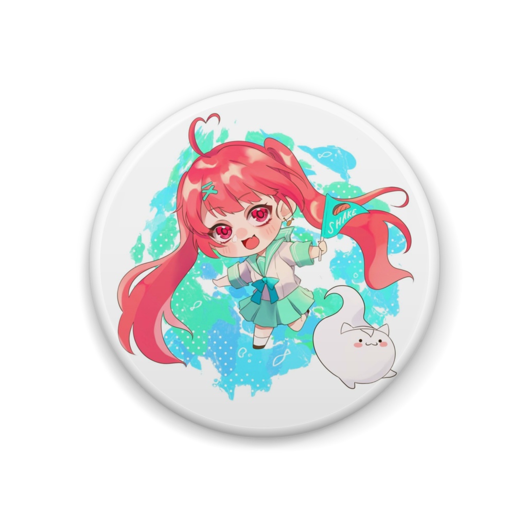 みやのサマーSD缶バッジ