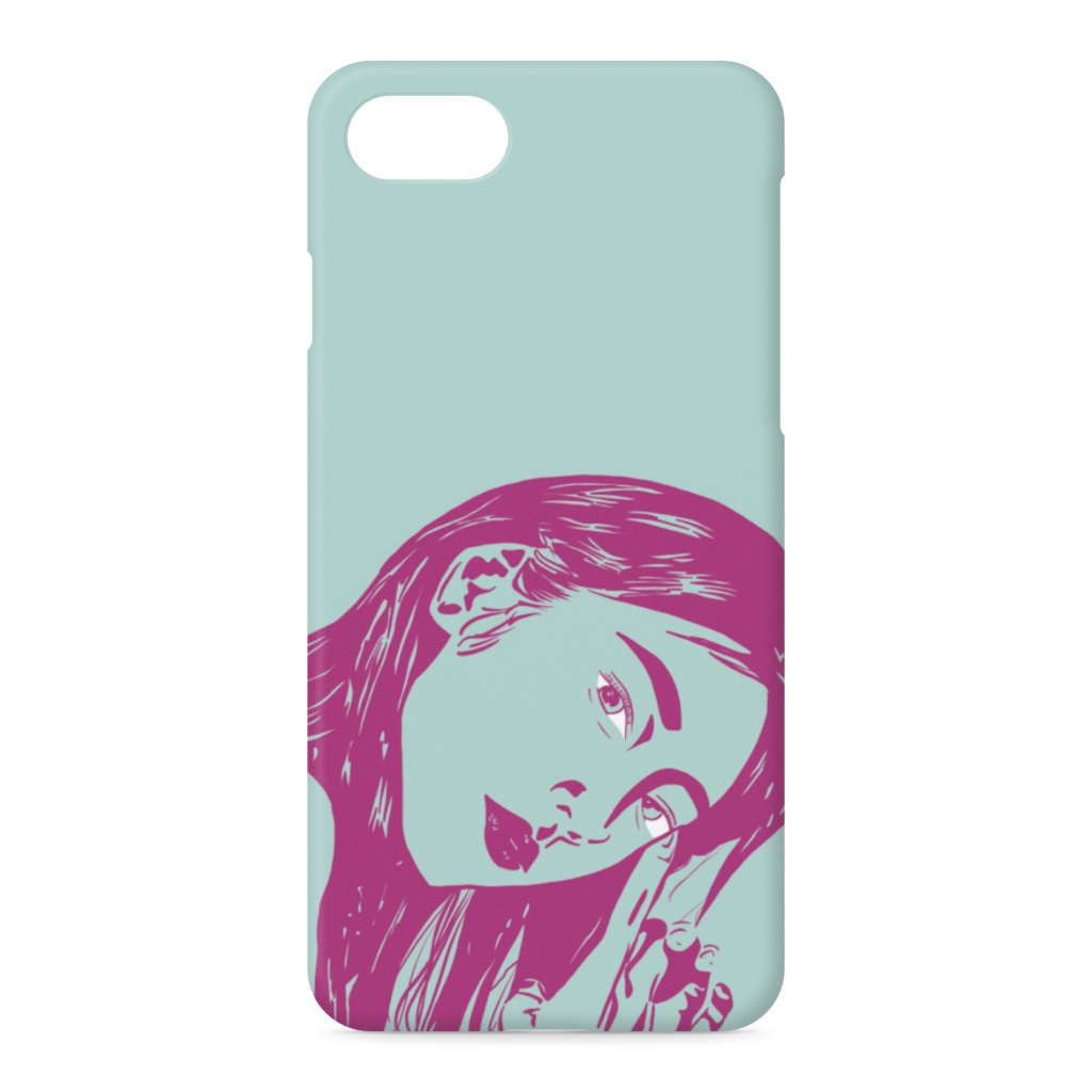 iPhonケース girl1
