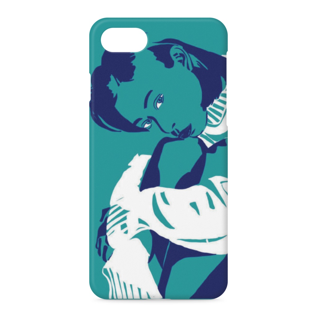 iPhoneケース girl3