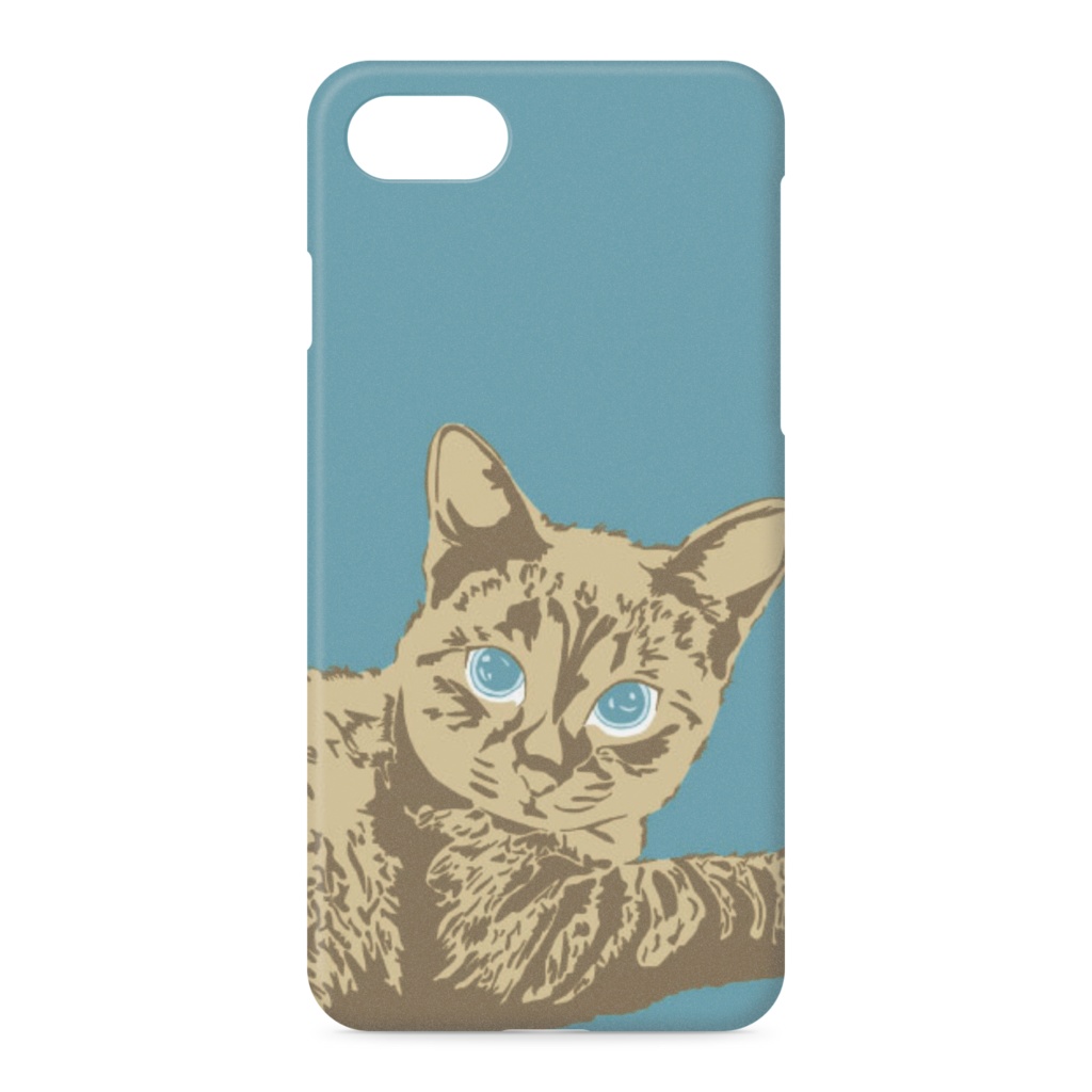 iPhoneケース cat1