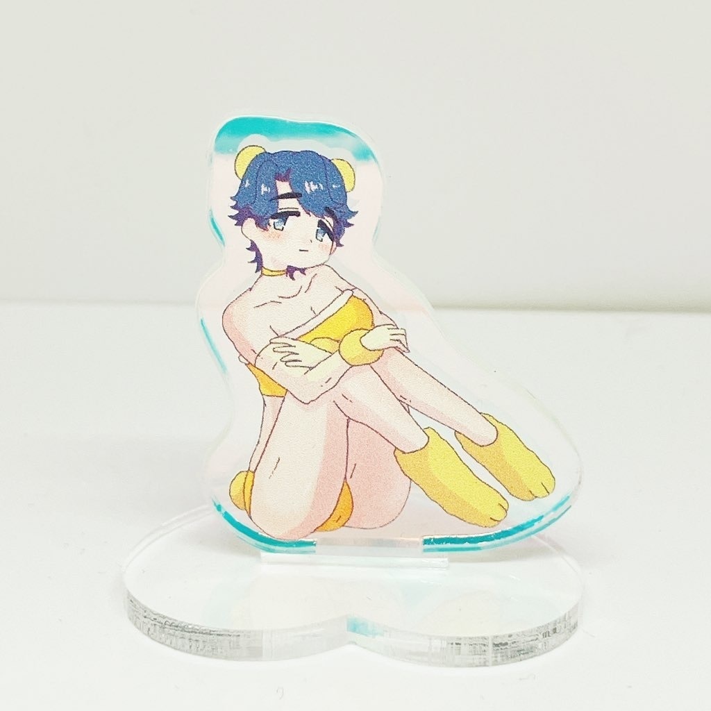 男美少女アクスタ(動物さん)