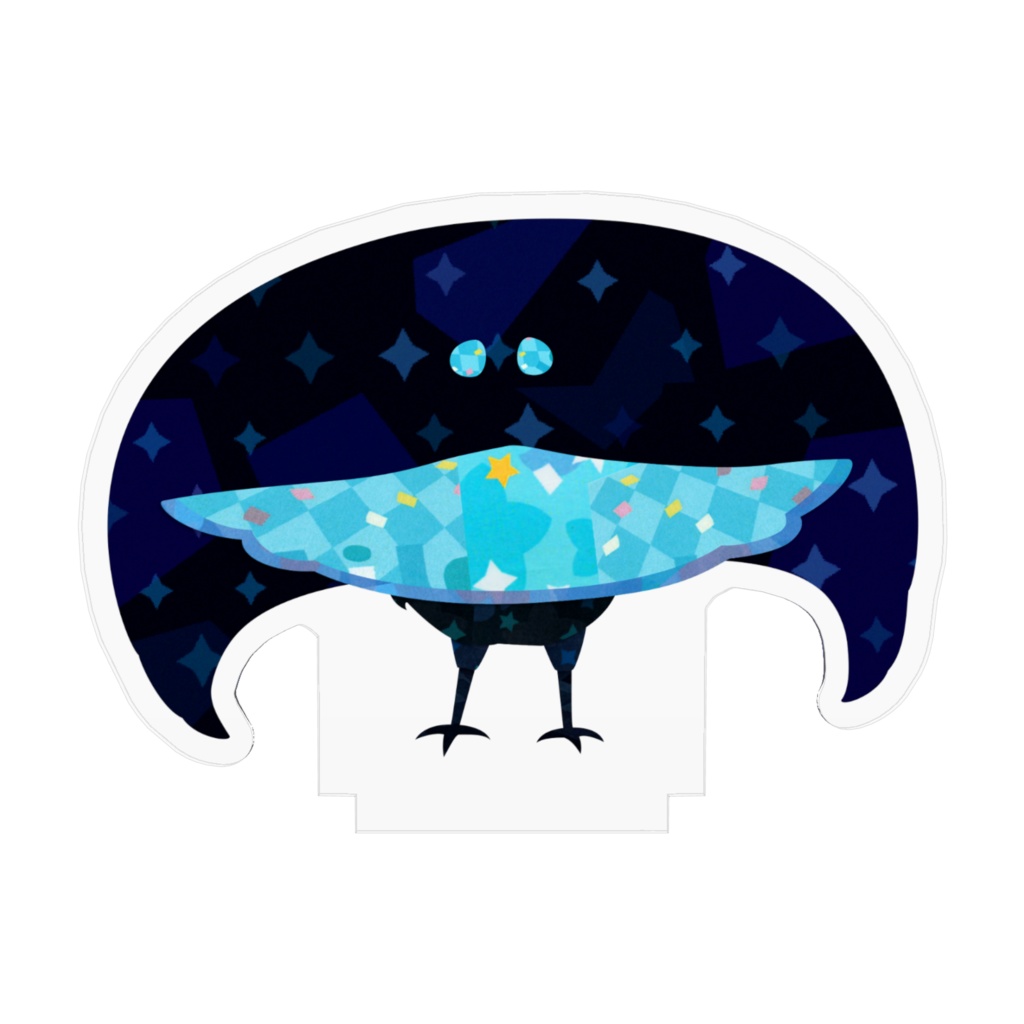 カタカケフウチョウ アクリルフィギュア