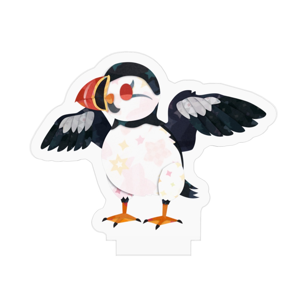 パフィン アクリルフィギュア