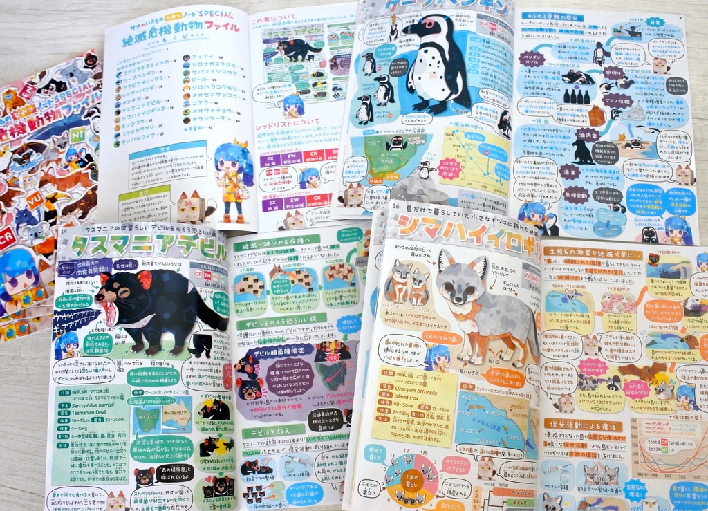 絶滅危機動物ファイル① 〈サナのいきものひみつノートSPECIAL〉