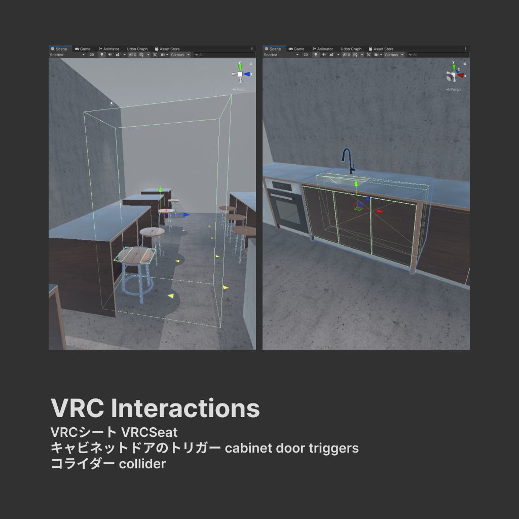 mock cafe furniture set