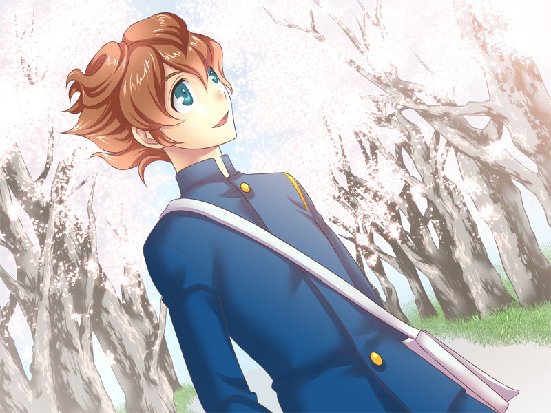 君と、桜の校庭で