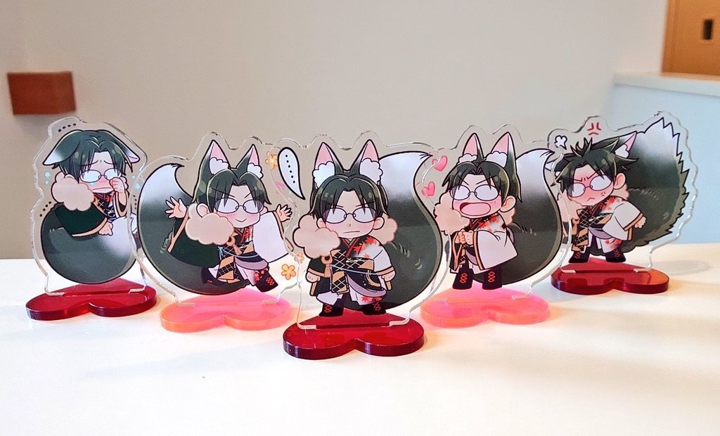 アクスタ:どんはすみくん喜怒哀楽+無