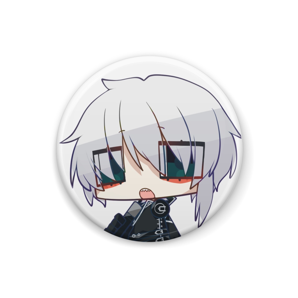SD朽崎びいと缶バッジ
