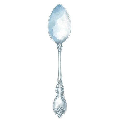 【キッチン用品シリーズ】水彩アンティーク風クリップアート12+1セット|PNG背景透過