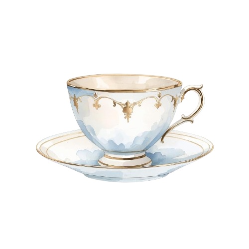 【キッチン用品シリーズ】水彩アンティーク風クリップアート12+1セット|PNG背景透過