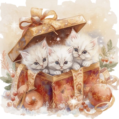 【楽器シリーズ】水彩アンティーク風クリップアート12+1セット|PNG背景透過