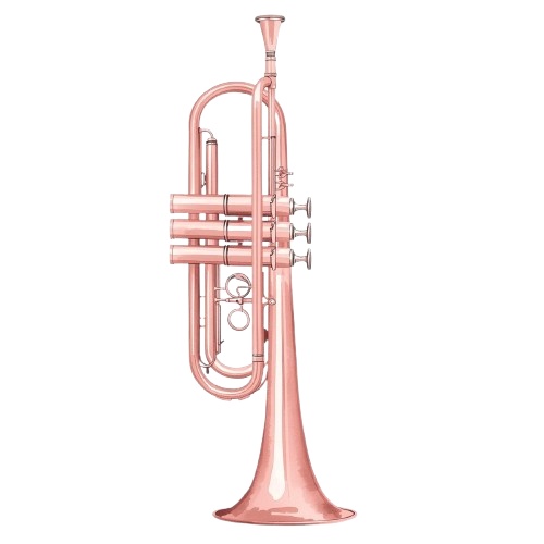 【楽器シリーズ】水彩アンティーク風クリップアート12+1セット|PNG背景透過