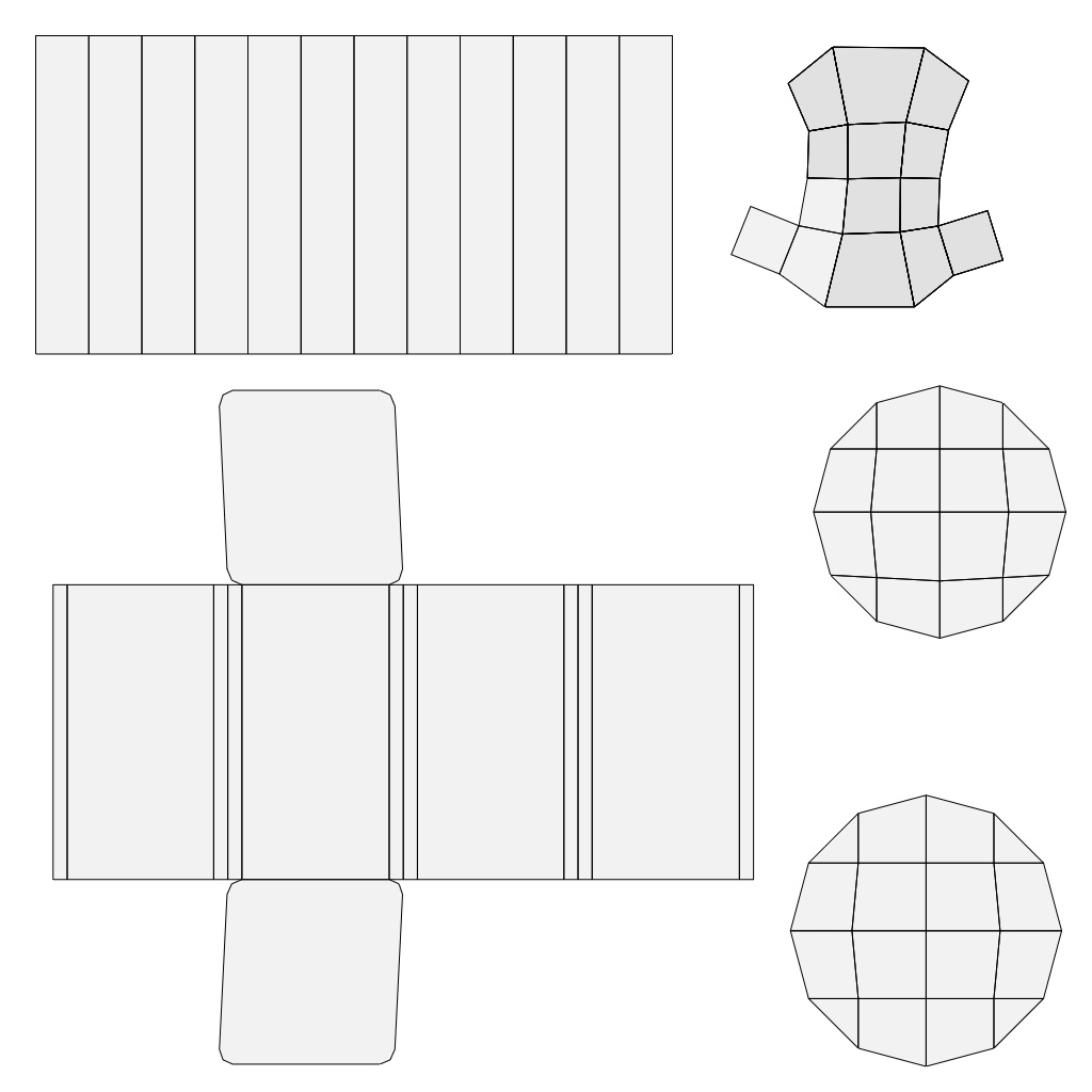 上寿司モデル ~龍-ryu- ~ Blender/FBX