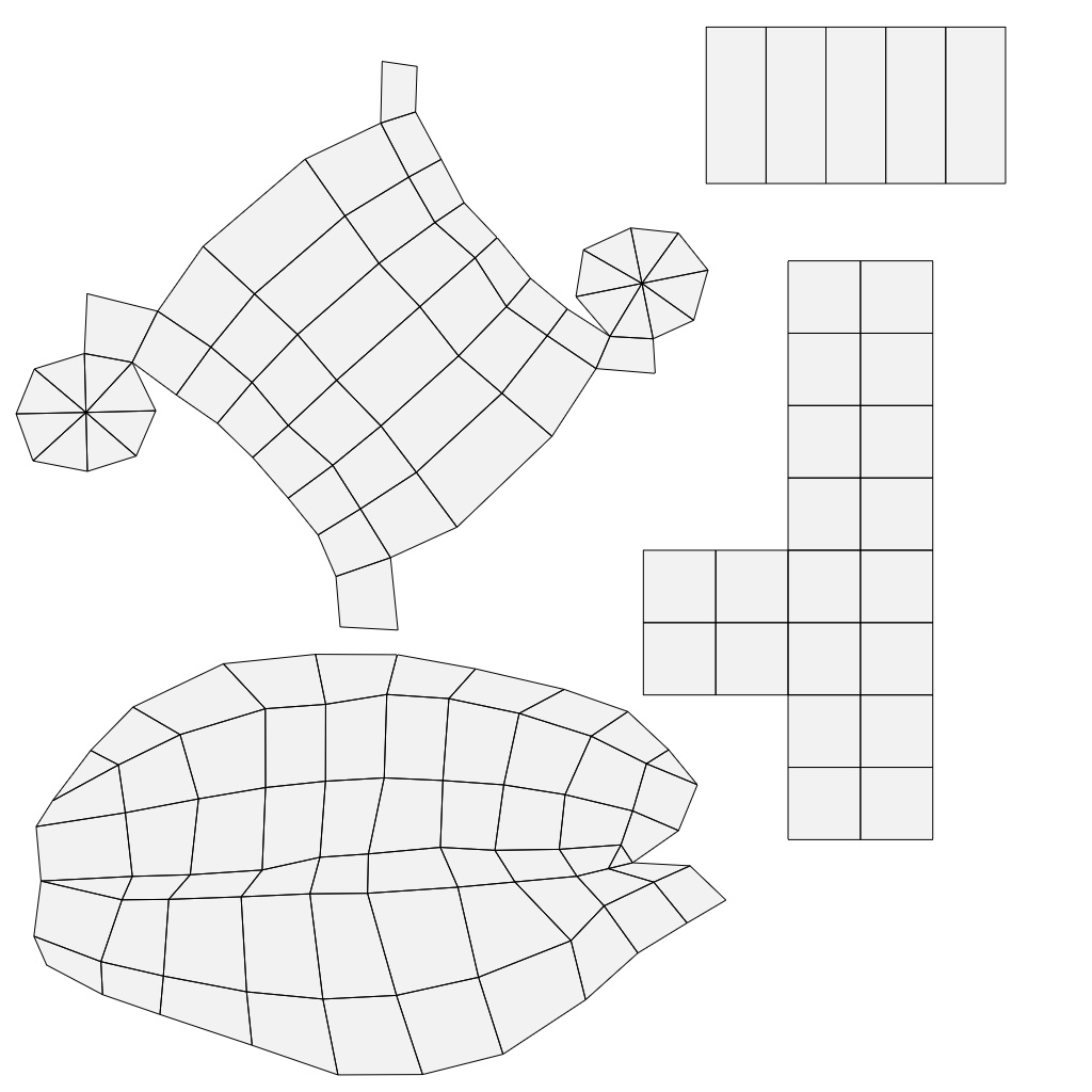 上寿司モデル ~龍-ryu- ~ Blender/FBX