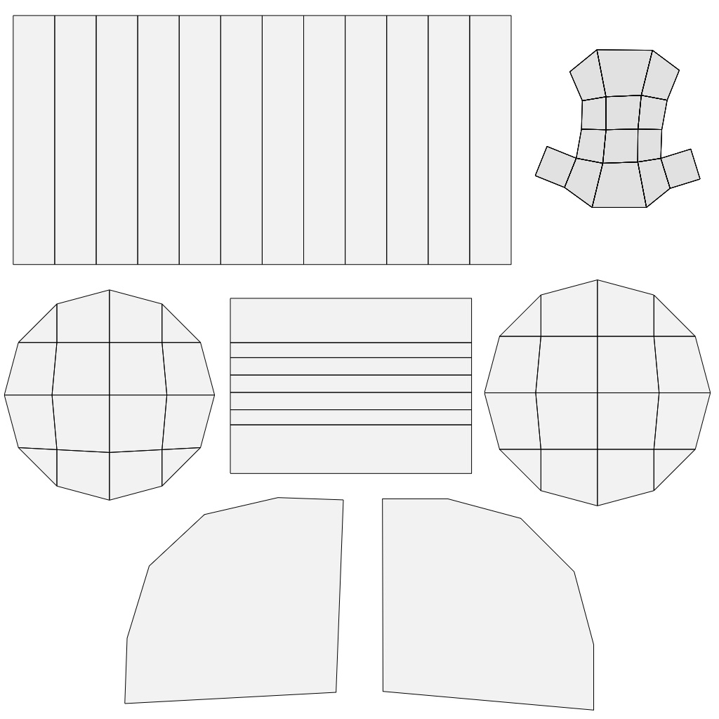 単品寿司12品セット ~12-piece sushi_asset~ Blender/FBX