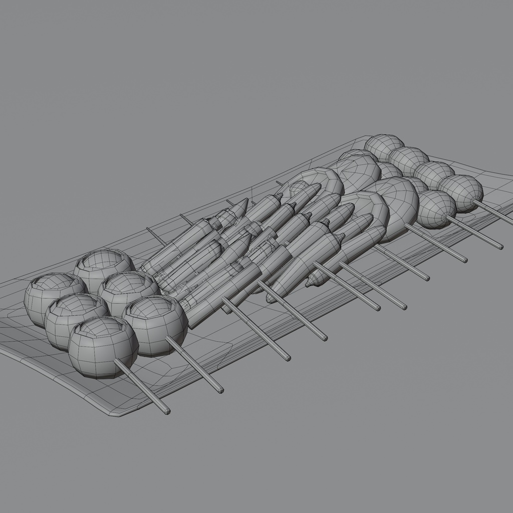 焼鳥の盛り合わせ(5種類)サイドメニュー~Yakitori assortment (5 types)side dishes~Blender/FBX