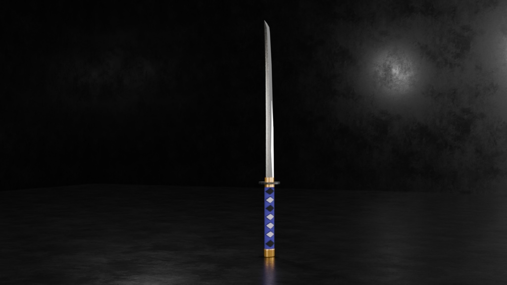 シンプルな剣モデル10種セット(ローポリ)~Blender/FBX