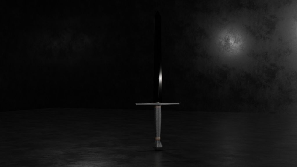 シンプルな剣モデル10種セット(ローポリ)~Blender/FBX