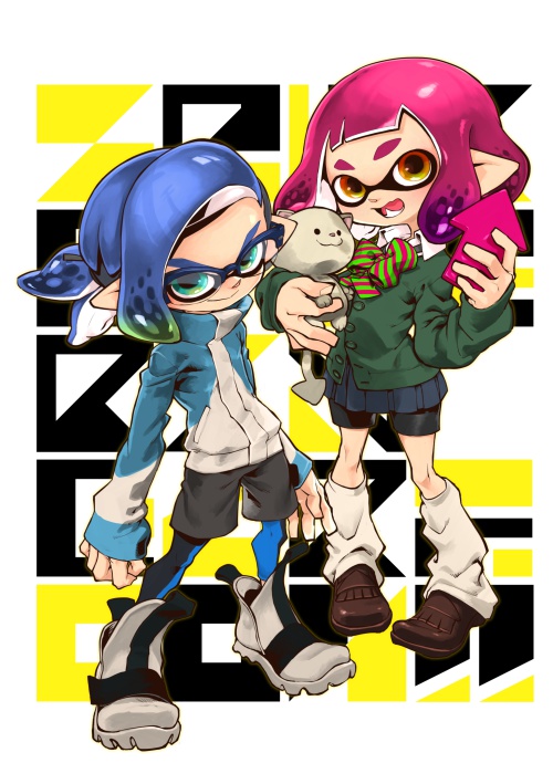 SQUID STRIP CARTOON!!