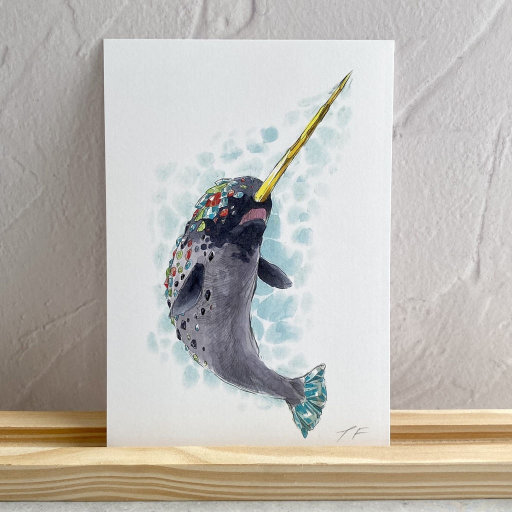 ポストカード【イッカク × 鉱物】