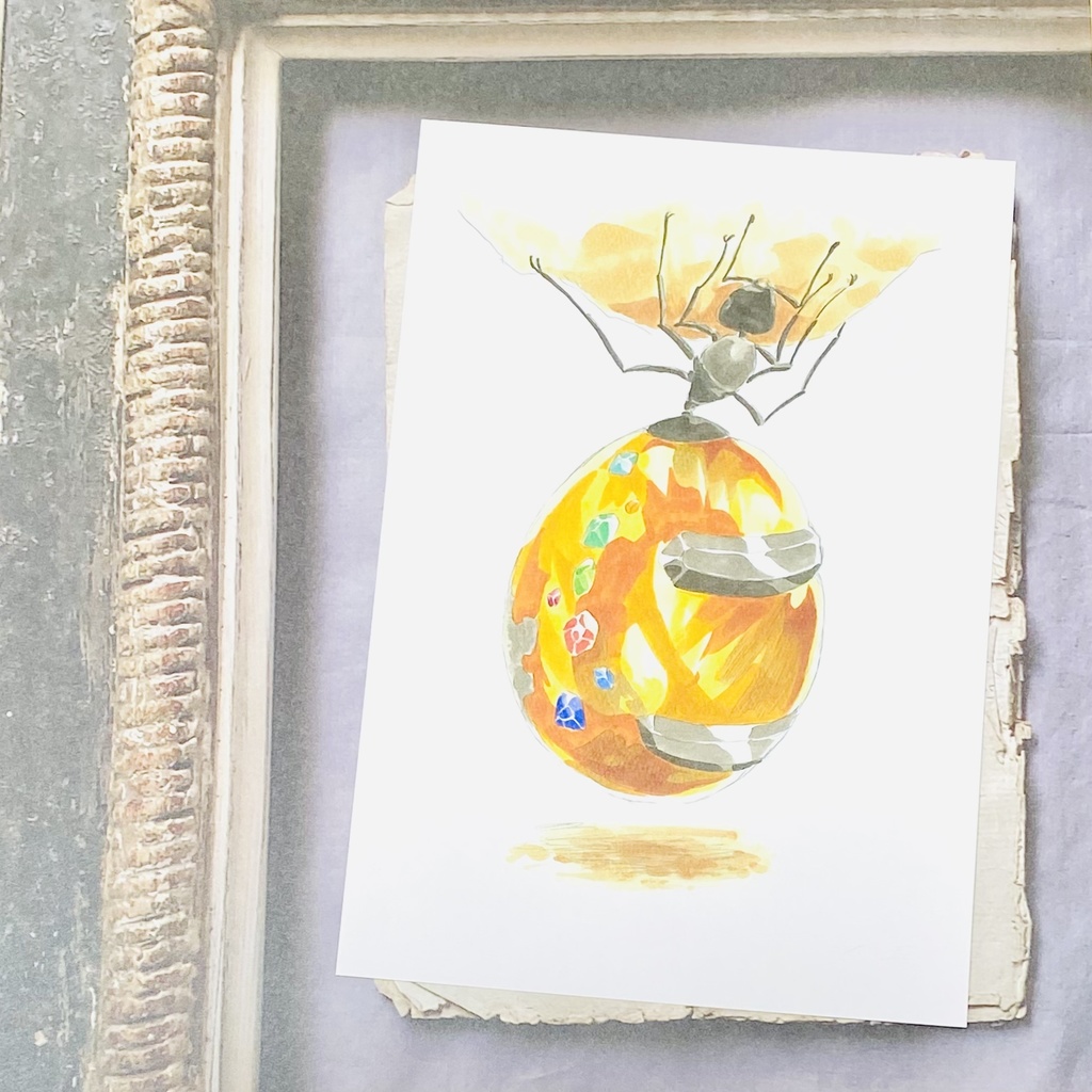 ポストカード【ミツツボアリ × 鉱物】