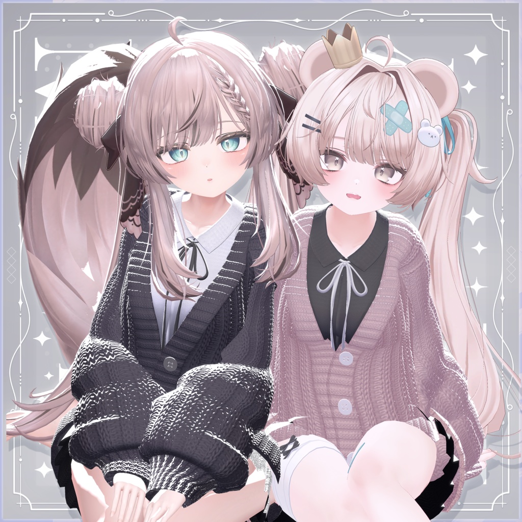 【VRchat】Cottony【8アバター対応】