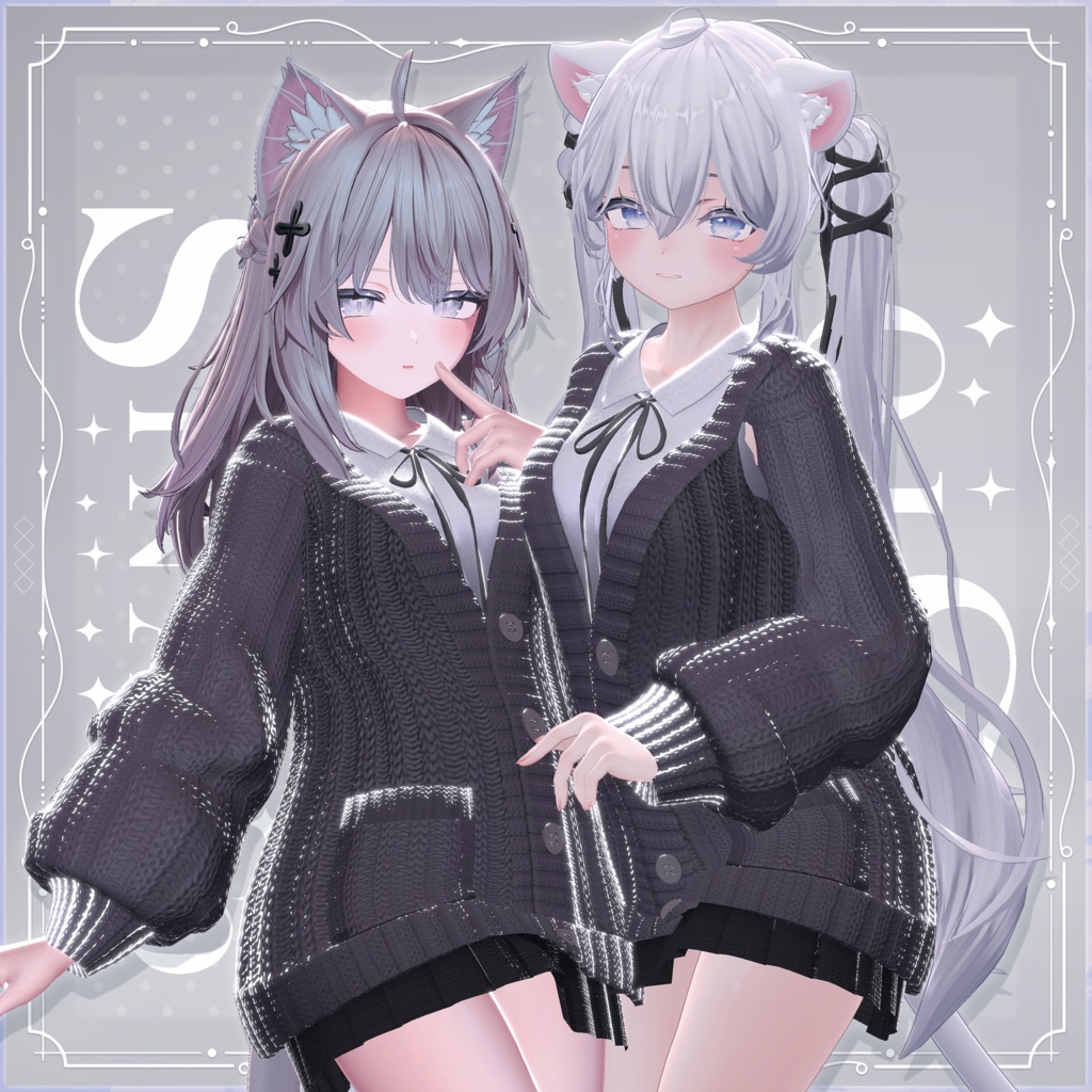 【VRchat】Cottony【8アバター対応】