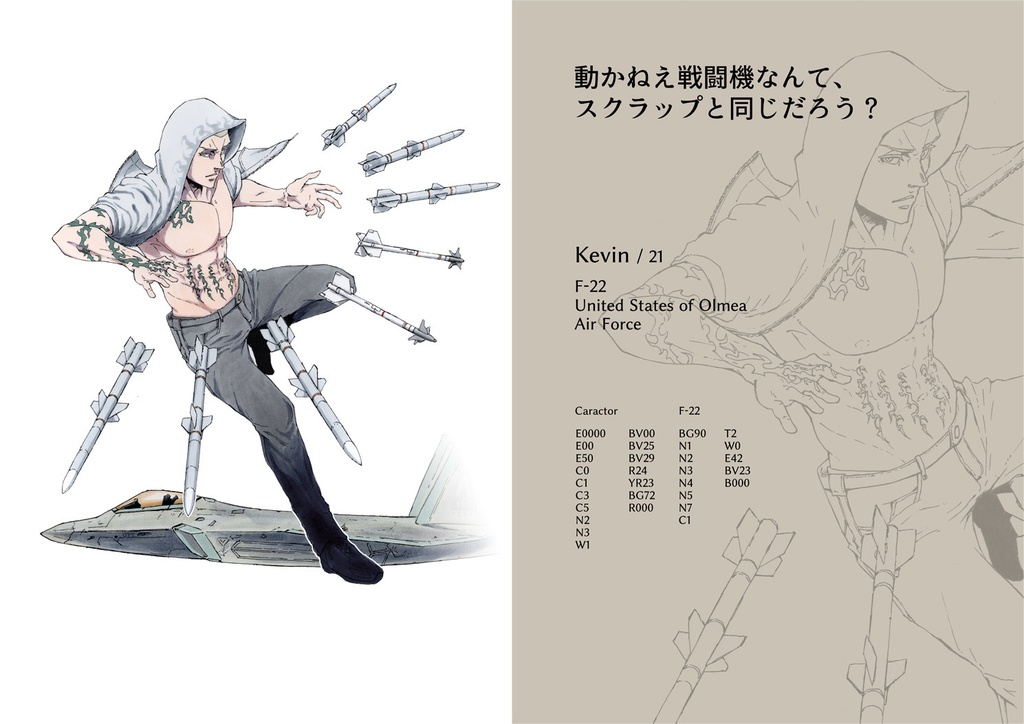 Color book 雲一条、意思の結晶